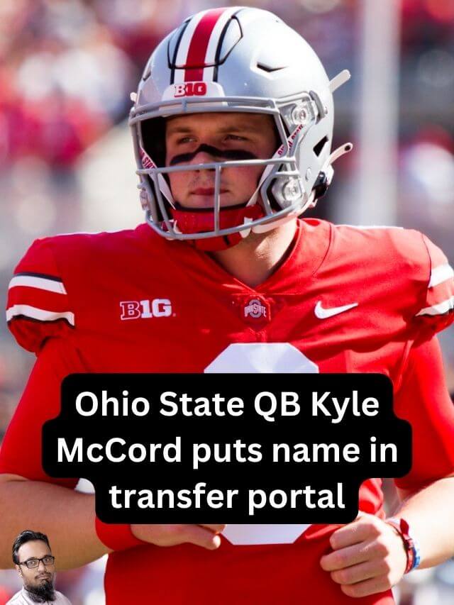 Ohio State QB Kyle McCord puts name in transfer portal